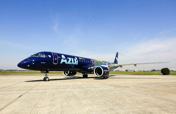 Авиакомпания Azul первой в мире получила Embraer E195-E2 