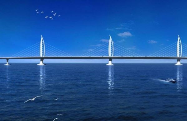 В Китае построен самый длинный в мире морской железнодорожно-автомобильный мост