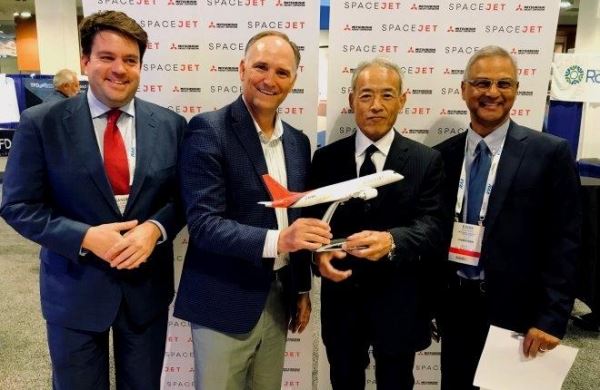 Mitsubishi намерена продать 100 самолетов SpaceJet авиакомпании из США